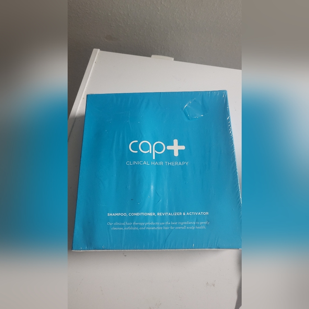 SEALED BUNDLE CAP+ Luxury Shampoo Conditioner Hair Therapy Package